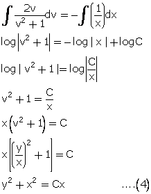 Solve The Following Differential Equation X2 Y2 Dx 2xy Dy 0 Given That Y 1 When X 1 Or Solve The Following Differential Equation If Y 1 When X 1 Mathematics Topperlearning Com 237hoo