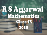 R. S. Aggarwal and V. Aggarwal - Mathematics - IX