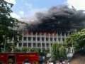 Pictures: Fire at Mumbai Mantralaya