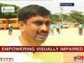 Bangalore: Visually impaired man takes cricket to those like him