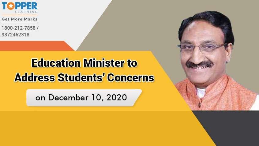 Education Minister to Address Students’ Concerns on December 10, 2020