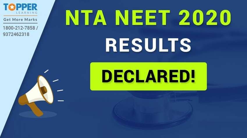 NTA NEET 2020 Result Declared!