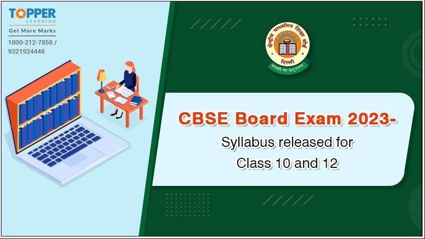 CBSE Board Exam 2023- Syllabus released for Class 10 and 12