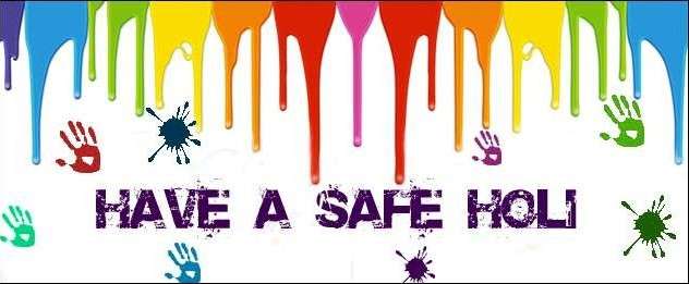Be Safe this Holi