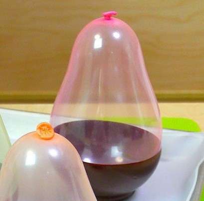 Make your Own Balloon Chocolate Bowls