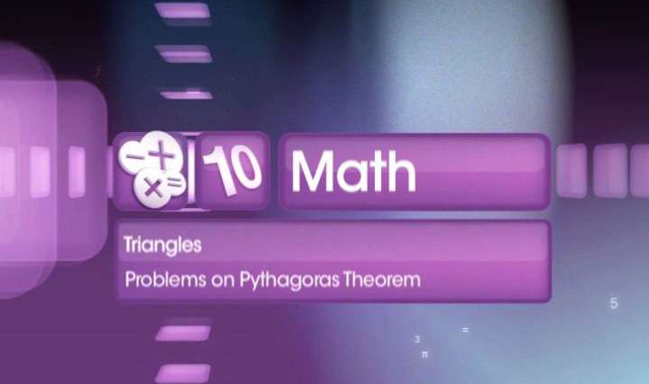 Problems on Pythagoras Theorem - 