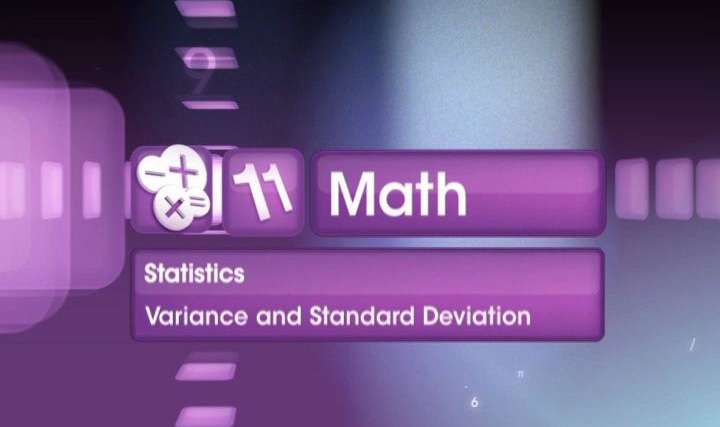 Variance and Standard Deviation: Introduction - 