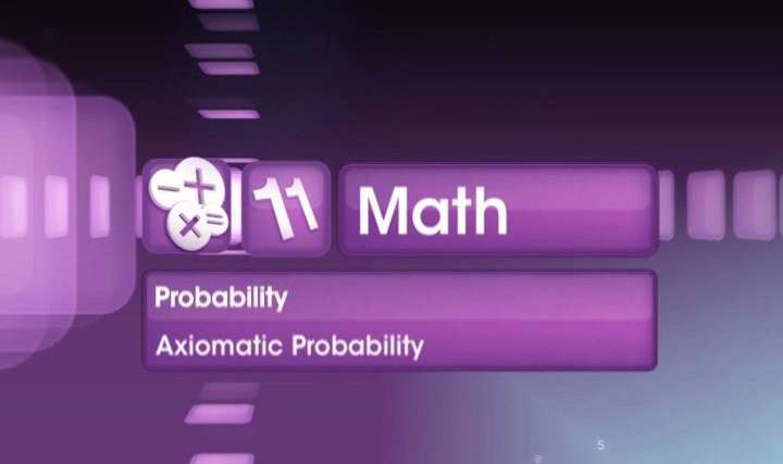 Axiomatic Probability - 