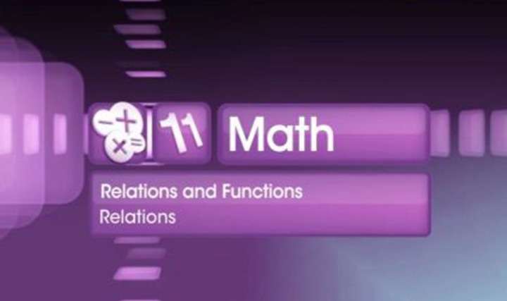 Relation between two sets - 