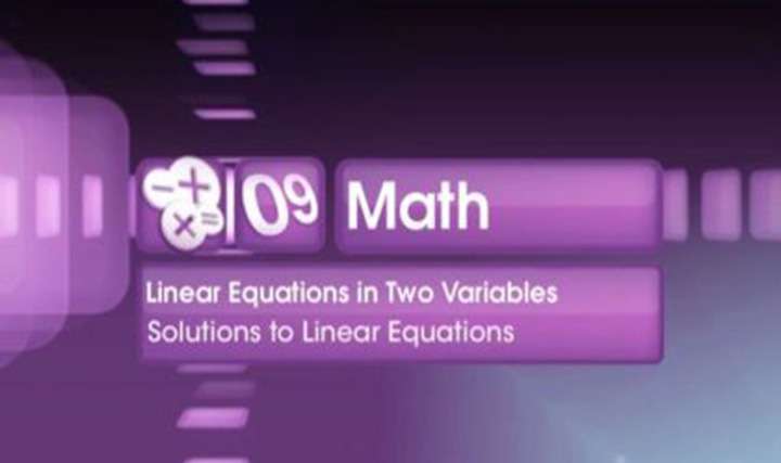 Solutions to Linear Equations - 