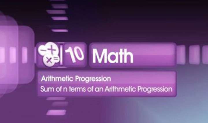 Determine terms of an arithmetic progression - 