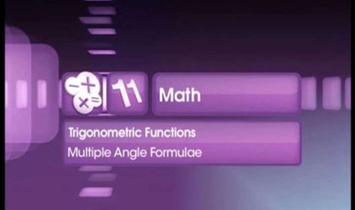 Revising trigonometric formulae - 