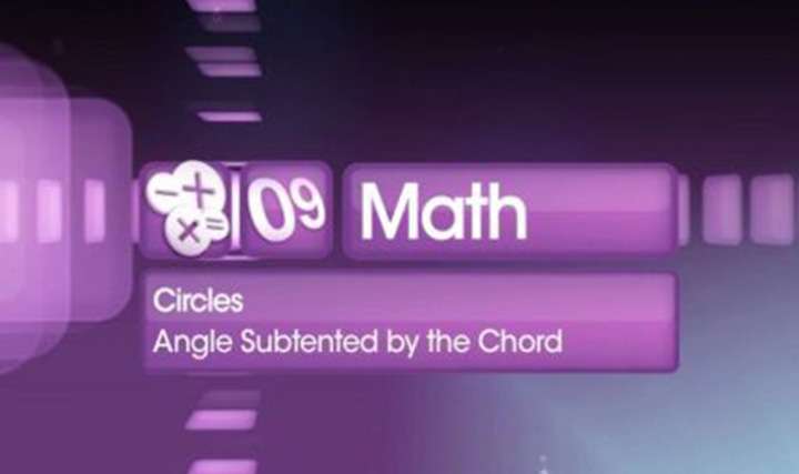 Concepts on angle subtended by a chord at a point - 