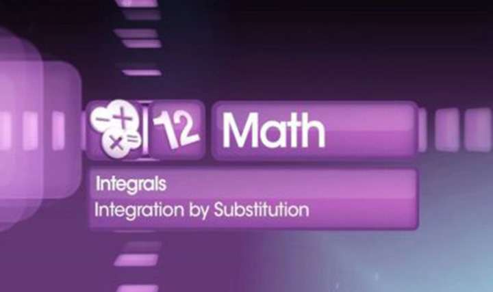 Integration by substitution - 