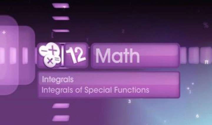 Standard formulae for integration of functions - 