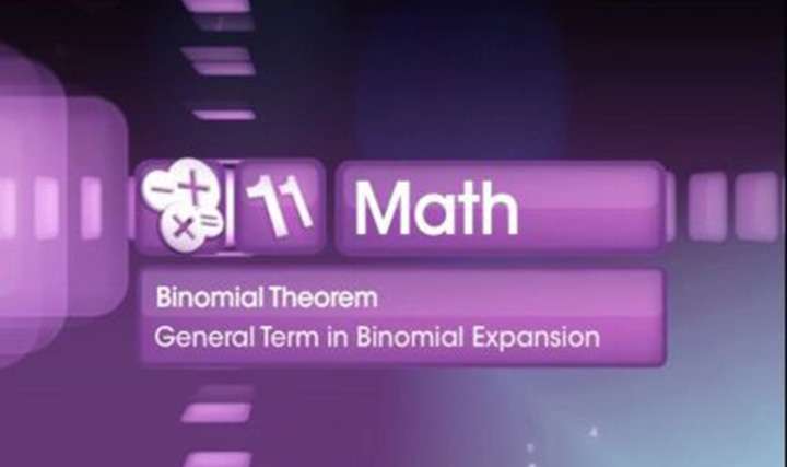 General Term in Binomial Expansion - 