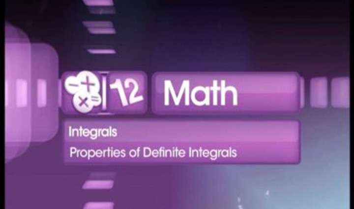 Applications of properties in solving definite integrals - 