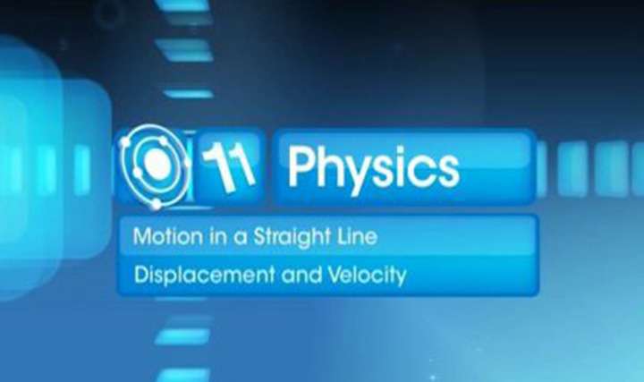 Motion in a Straight Line - Displacement and Average Velocity