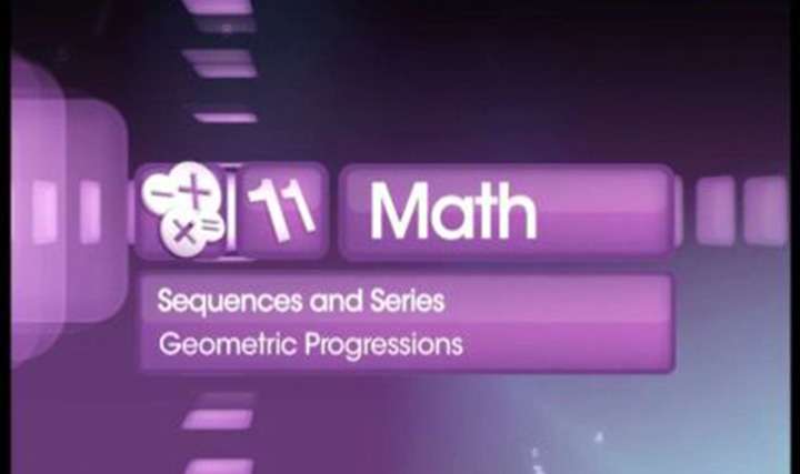 Concept of Geometric Progression - 