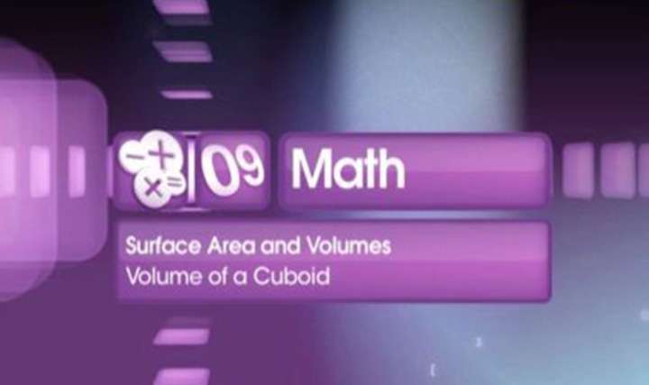 Volume of A Cuboid - 