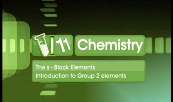 The s-Block Elements - Group 2 Elements - Part 1