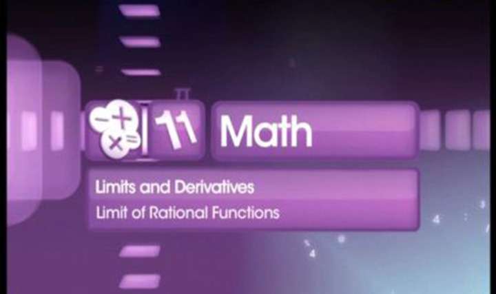 Limit of rational functions - 