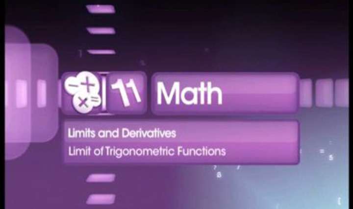 Limits of Trigonometric Functions - 