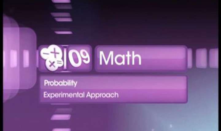 Probability: Experimental Approach - 