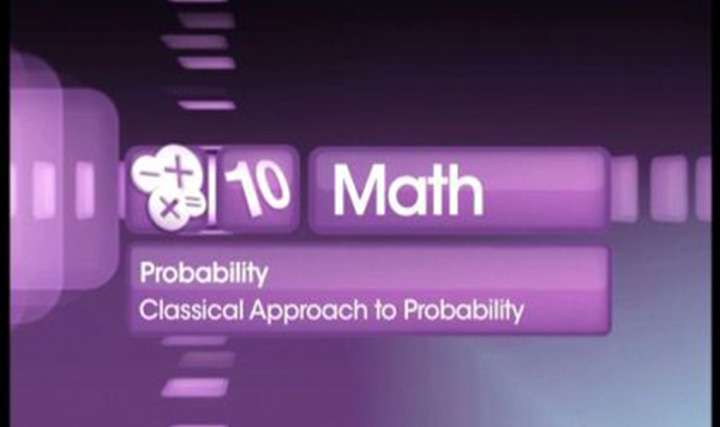 Classical Approach to Probability - 