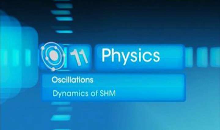 Oscillations - Dynamics of Simple Harmonic Motion - Part 1