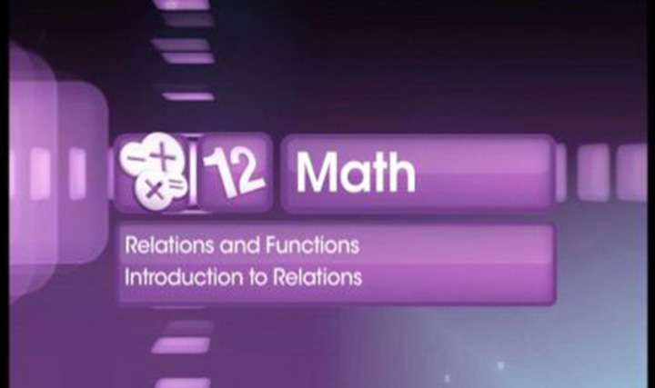 Introduction to Relations - 