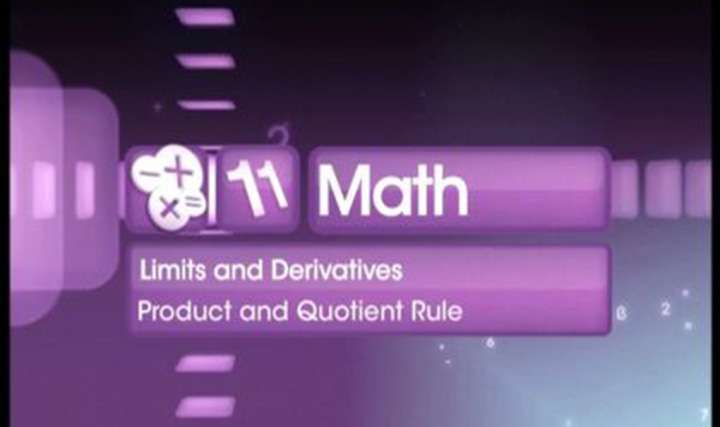 About Product and Quotient Rule - 