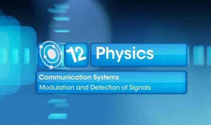 Modulation and detection of signals - Part 1 - 