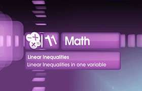 Linear Inequalities in One Variable: Introduction ...