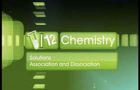 Association and dissociation of compounds 