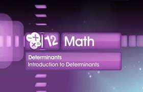 Concepts on determinants 