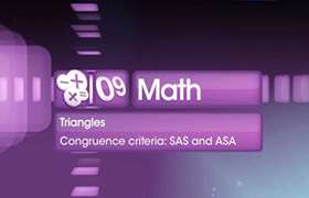 Congruence Criteria: SAS and ASA 
