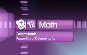 About properties of determinants 