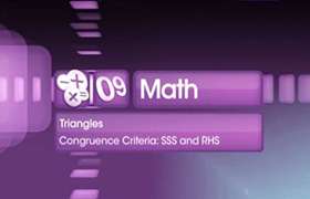  Congruence Criteria: SSS and RHS ...