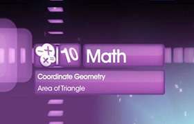 Finding area of a triangles using coordinate method ...