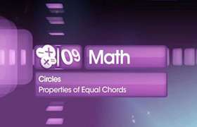 Properties of Equal Chords 