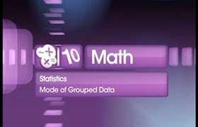 Mode of Grouped Data ...