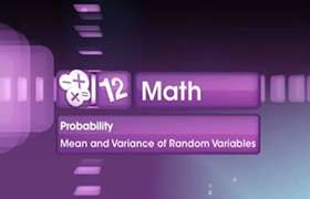 Mean and Variance of Random Variables ...
