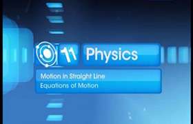 Motion in a Straight Line 