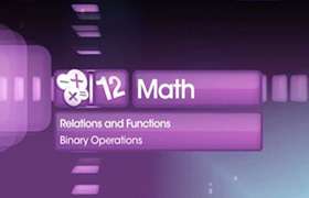 Binary operations in relations and functions ...