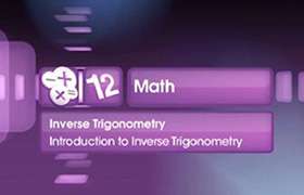 Introduction to inverse trigonometric functions 