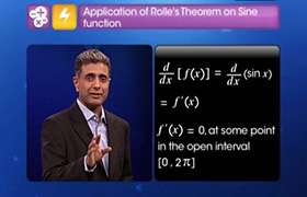 Applications of Rolle's theorem 