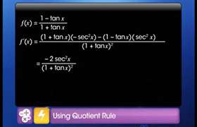 Product and Quotient Rule 