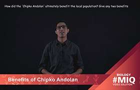 Benefits of Chipko Andolan 