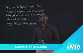 Combination of solids - Sphere 
